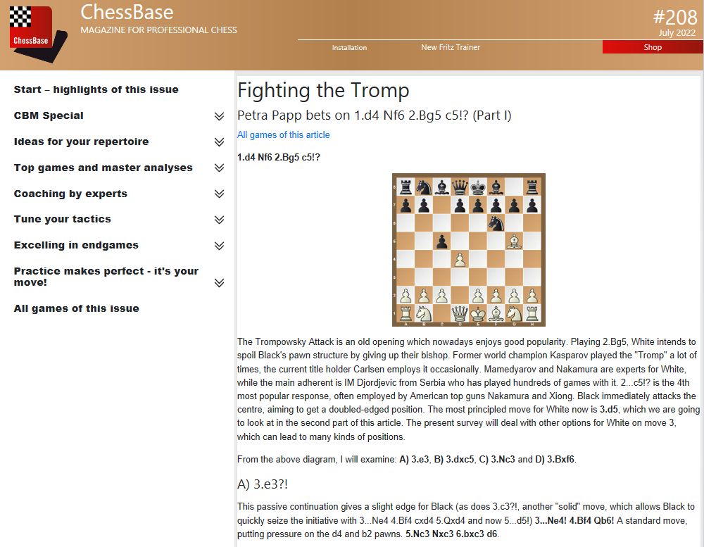 ChessBase Magazine 208 - DVD