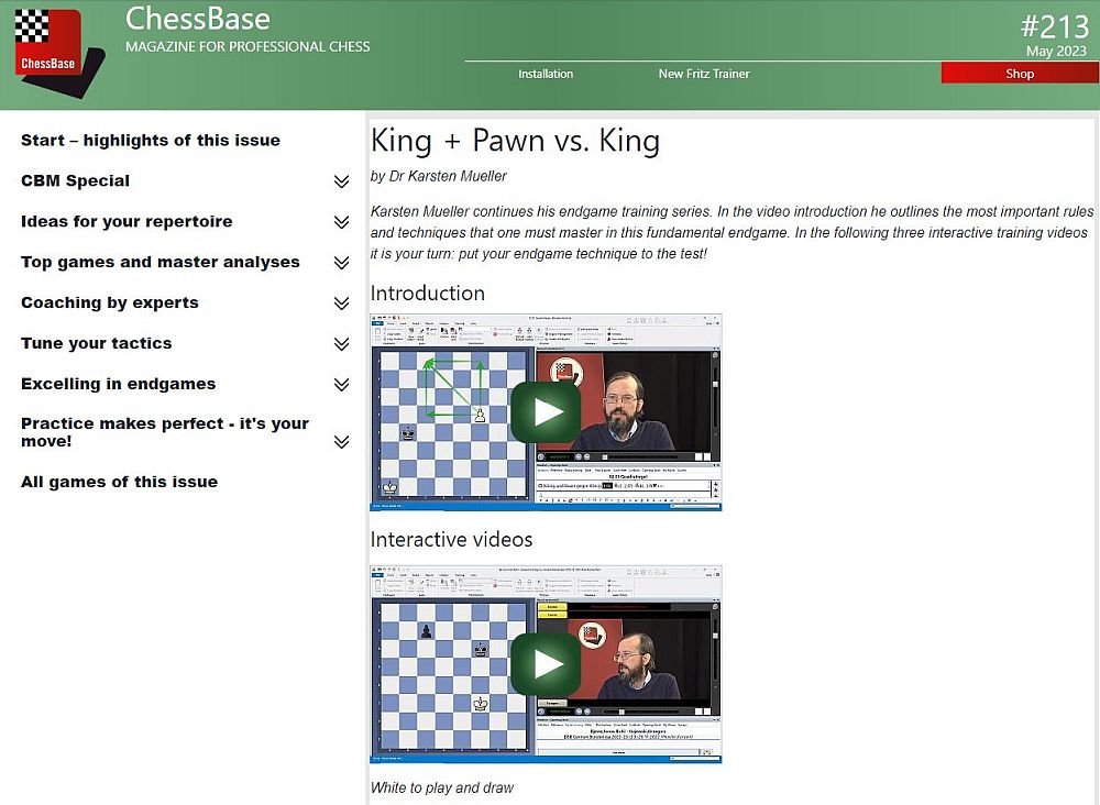 Chessbase Magazine 212