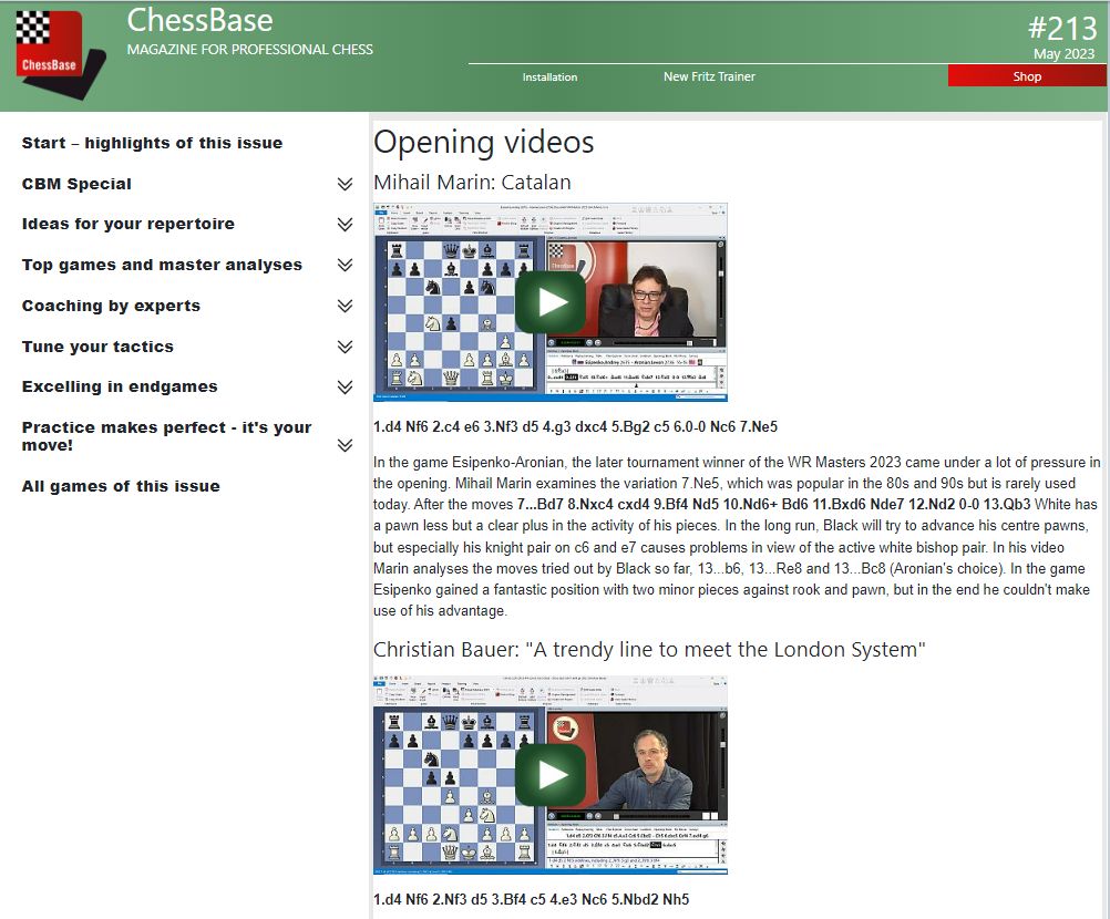 Chessbase Magazine 212