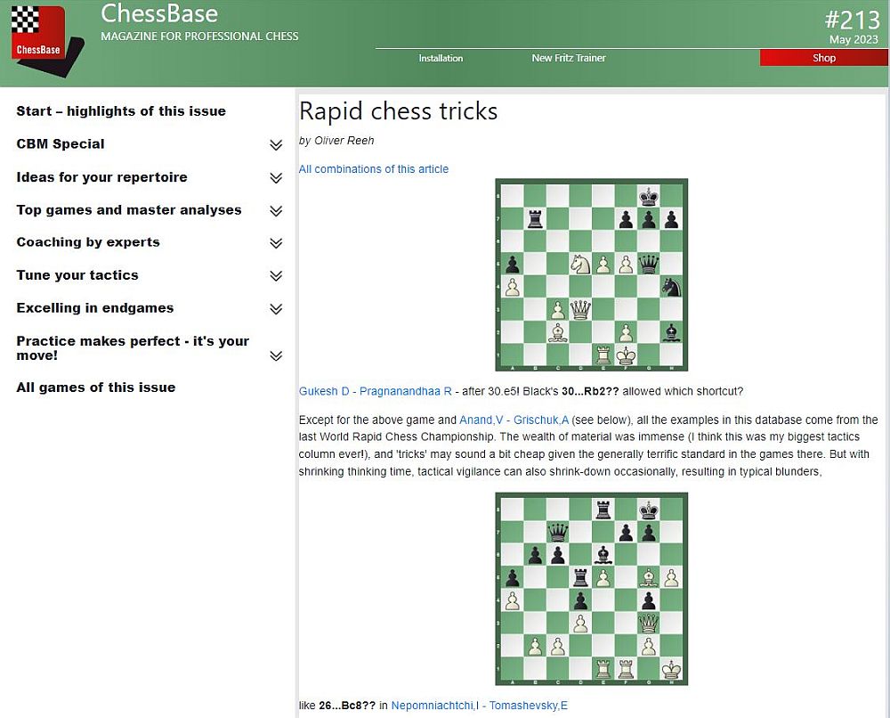 ChessBase Shop