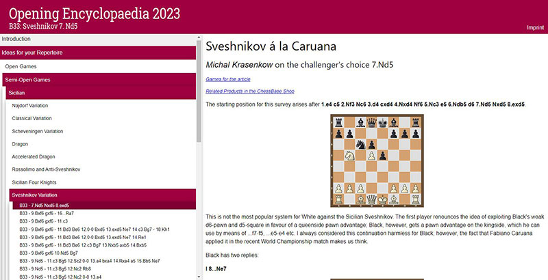 ChessBase 11 – Updating the Player Encyclopedia