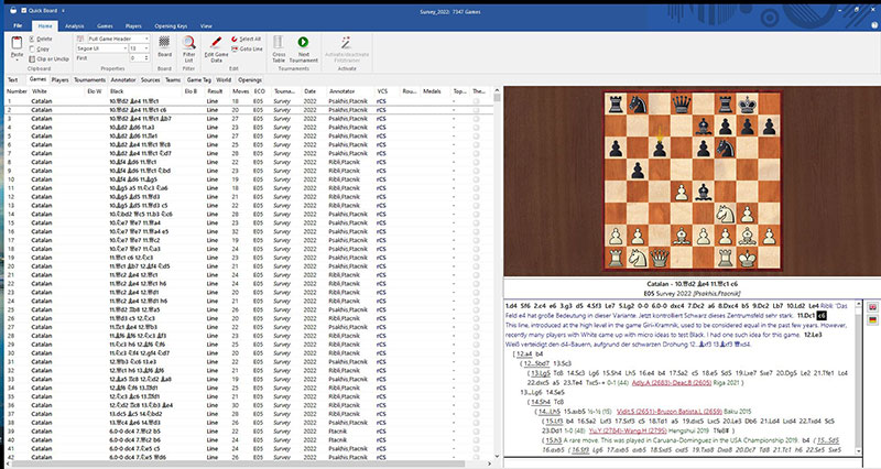 ChessBase 11 – Updating the Player Encyclopedia