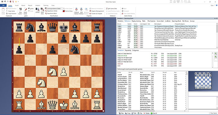 Chessbase Online Update Reference Database All New Lots 01.01.-31.12.2023