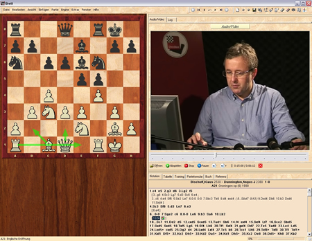 software - Early line in english opening not in the chessbase