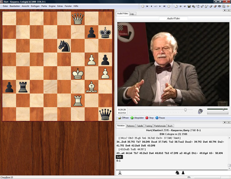 Fritz Trainer (Chessbase) - Facing the World Champions - Vlastimil