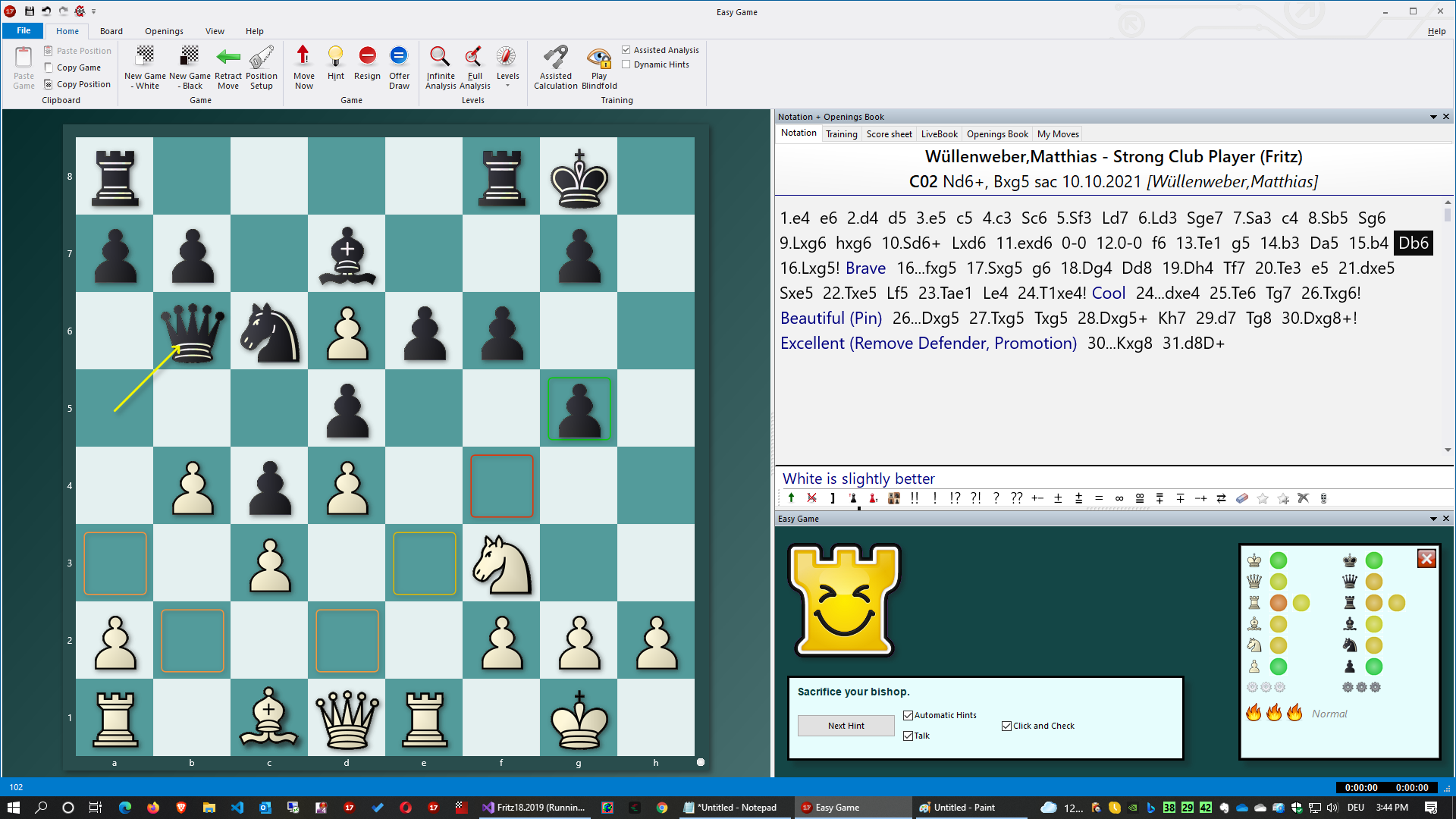 Fritz Powerbook Chess Game Database 2018 - Chess Database Software bundled  with Chess Masterpieces CD 