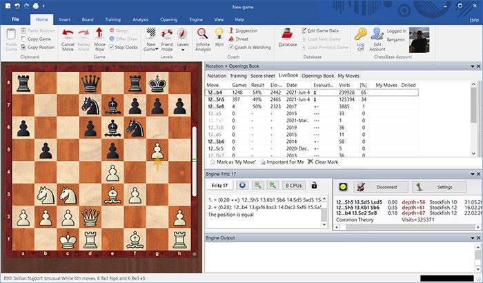 Fritz 17 Rating Chess Engines - 16.05.2020