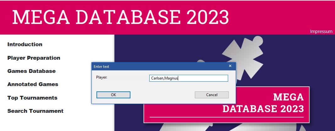 New: Mega DataBase 2022