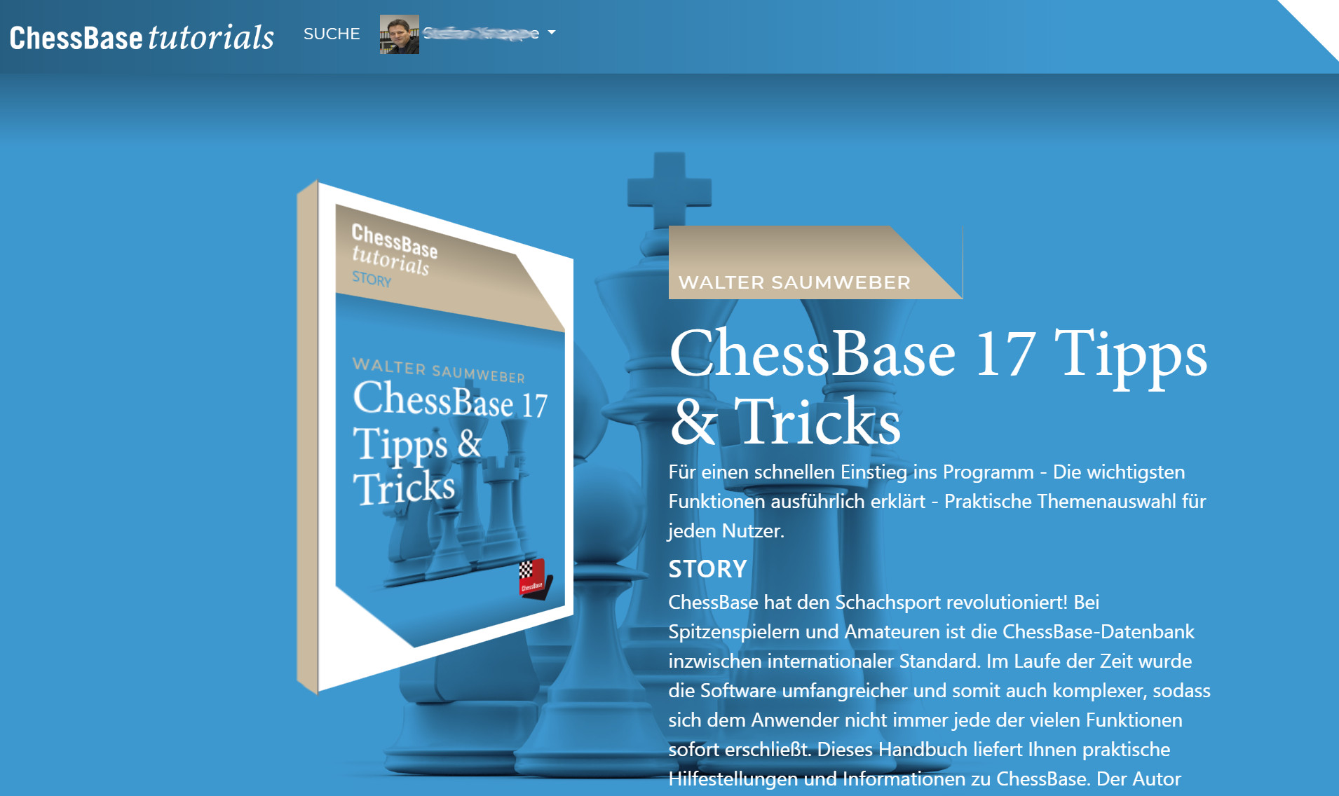 ChessBase 17 - Tipps und Tricks' von 'Walter Saumweber' - Buch -  '978-3-8328-0605-7