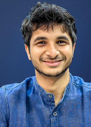 portrait of Vidit Gujrathi