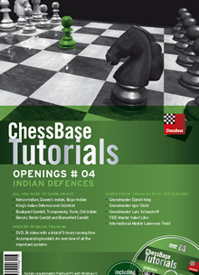 image of product: ChessBase Tutorials Openings # 04: Indian Openings 