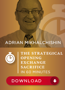 image of product: The strategical opening exchange sacrifice