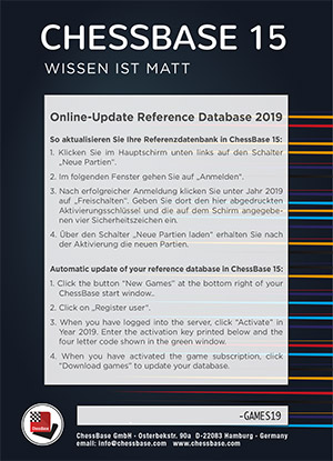 image of product: Online-Update Reference Database 2019