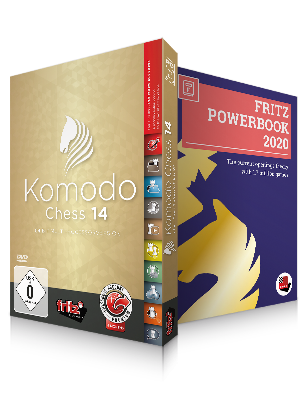 image of product: Komodo Chess 14 and Fritz Powerbook 2020