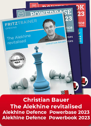 image of product: The Alekhine revitalised + Alekhine Powerbook & Base