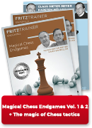 Magical Chess Endgames Vol. 1 & 2 + The magic of chess tactics  